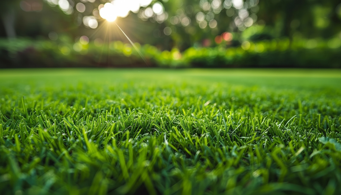 Beautifully maintained landscaping at Haven Hill new home community