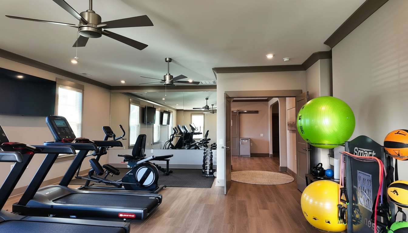 State-of-the-art fitness center for Haven Hill residents in Lenoir City, TN
